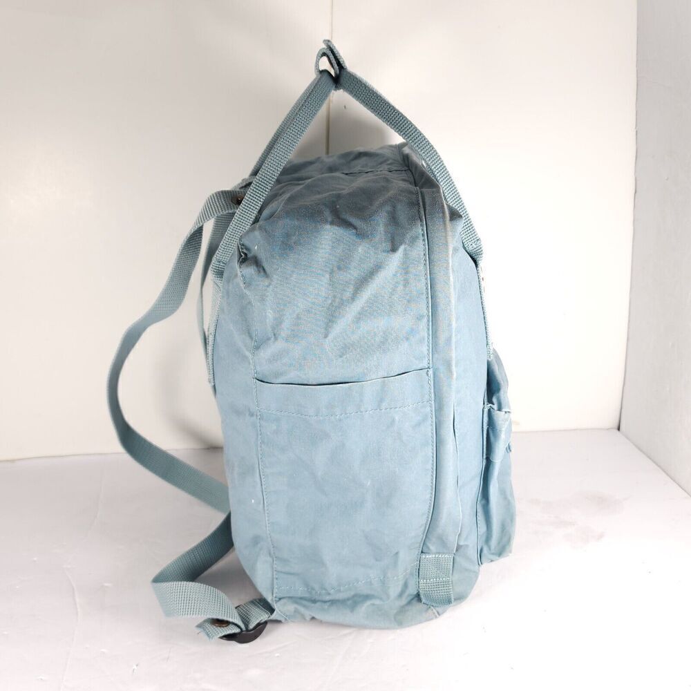 Fjallraven Unisex Kanken Classic Blue Green Geniune Book Outdoor Backpack 23510 - Picture 5 of 16